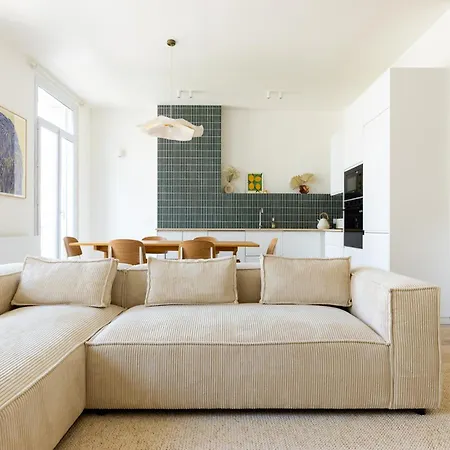 90m2 Design, Calme, Wifi, Clim, Netflix Appartement Marseille